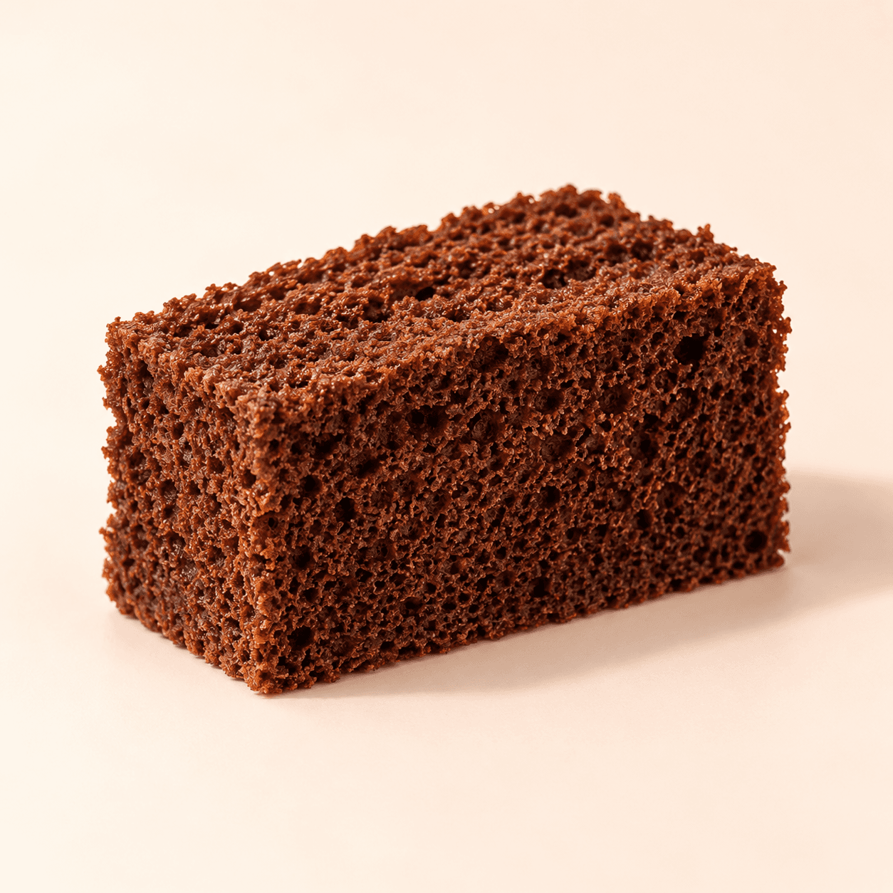 Gâteau éponge au chocolat noir