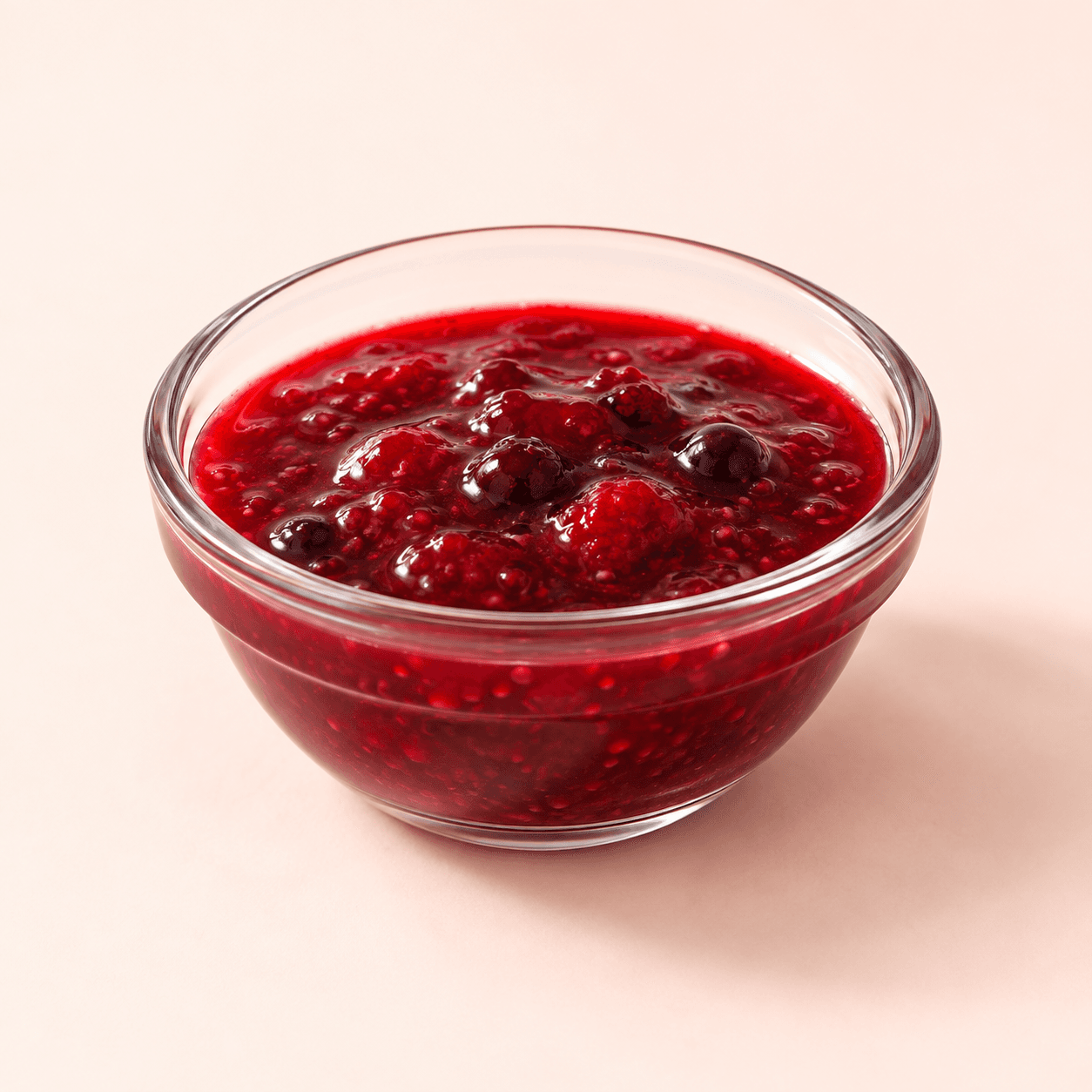 Coulis de fruits rouges