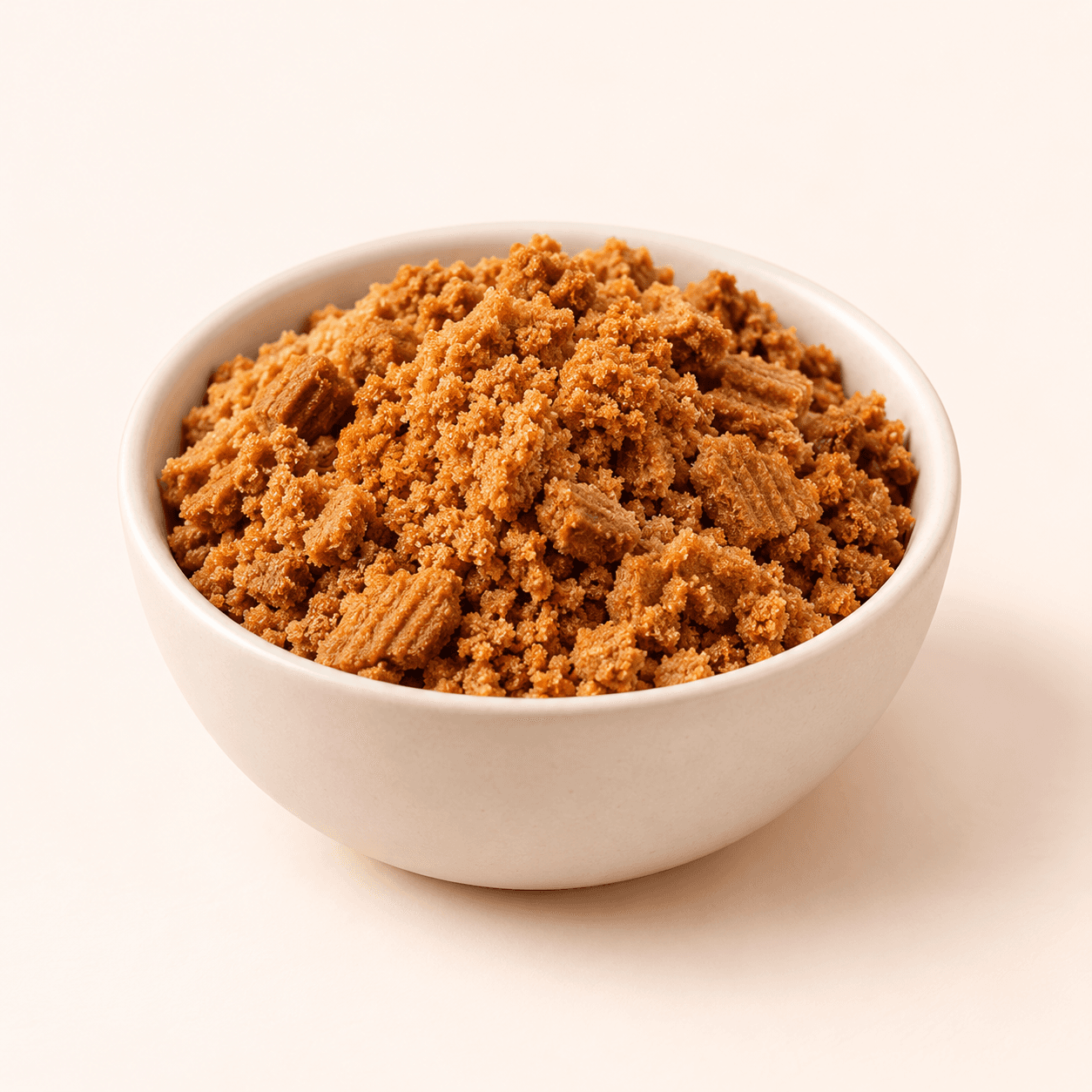 Miettes de spéculoos dorées